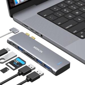 USB C Hub Adapter for MacBook Pro/Air