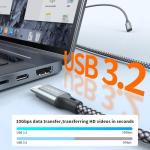 USB-C Extension Cable 3.3Ft 10Gbps for Mac