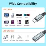 USB-C Extension Cable 3.3Ft 10Gbps for Mac