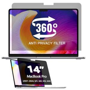 Halloive 360° Privacy Screen for MacBook Pro 14