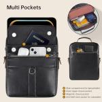 Leather Laptop Shoulder Bag for 13" MacBook