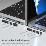 7-Piece Dust Plug Set for MacBook Pro