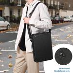 FINPAC 14-inch Laptop Shoulder Bag - Black