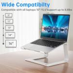 Detachable Aluminum Laptop Stand for MacBook & More