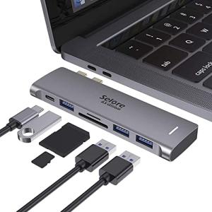 6-in-1 USB-C Hub for MacBook Pro/Air