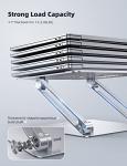 Lamicall Portable Adjustable Laptop Stand - Silver