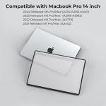 BlueSwan Hard Shell Case for MacBook Pro 14-inch