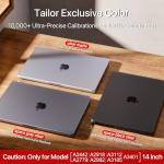 Soonjet Space Black Case for MacBook Pro 14