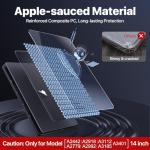 Soonjet Space Black Case for MacBook Pro 14