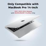 Clear Hard Shell Case for MacBook Pro 14