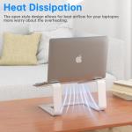 Detachable Aluminum Laptop Stand for MacBook & More