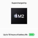 Apple MacBook Air 2022, M2 Chip, 16GB RAM