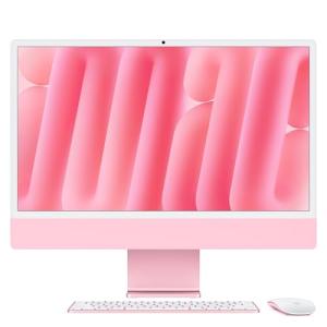 Apple 2024 iMac 24-inch, M4 Chip, 16GB RAM, Pink