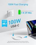 Anker 100W Compact MacBook Pro Charger with Cable