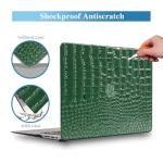 Emerald Green Crocodile Case for MacBook Pro