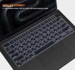 Black Russian Keyboard Cover for MacBook Pro 14/16