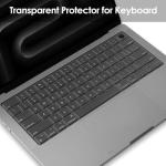 Transparent Keyboard Cover for 2021-2025 MacBook Pro