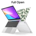 MacBook Pro 13 Inch Green Wave Case Bundle