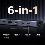 UGREEN Revodok Pro USB-C Hub 6-in-1 for Mac