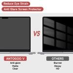 2 Pack Matte Anti-Glare Screen Protectors for MacBook Pro