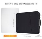 Black Laptop Sleeve for 14-Inch MacBook Pro