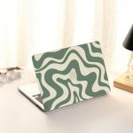 Stylish Green Wave Case for MacBook Pro 13