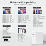 70W GaN USB C Charger for MacBook Air/Pro