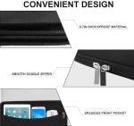 15-Inch Shockproof Laptop Sleeve with Accessory Pocket