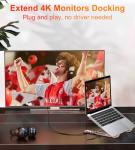 Mukiya 8-in-1 USB C Docking Station