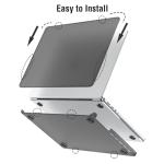 BlueSwan Matte Black Case for MacBook Pro 14