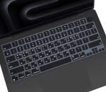 Black Silicone Keyboard Skin for MacBook Pro 14/16