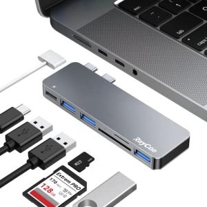 RayCue 6-in-2 USB-C Hub for MacBook