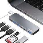 RayCue 6-in-2 USB-C Hub for MacBook