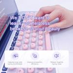 Keyboard Cover for MacBook Pro 13/16 - Pink Hearts