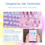 Keyboard Cover for MacBook Pro 13/16 - Pink Hearts