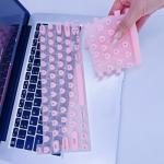 Keyboard Cover for MacBook Pro 13/16 - Pink Hearts