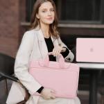 Pink MOSISO 360 Laptop Sleeve for MacBook Pro/Air