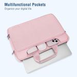 Pink MOSISO 360 Laptop Sleeve for MacBook Pro/Air