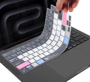MacBook Pro Keyboard Cover with Shortcuts
