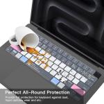 MacBook Pro Keyboard Cover with Shortcuts