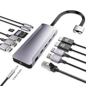 USB C Hub Adapter for MacBook Pro/Air