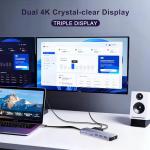 USB C Hub Adapter for MacBook Pro/Air