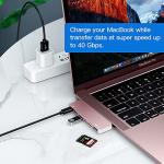 6-in-1 USB-C Hub for MacBook Pro/Air