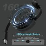 Retractable 140W USB-C Magnetic Cable for MacBook