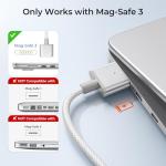 Basesailor 10FT USB C Magnetic Charger Cable