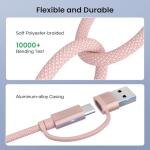 Basesailor 4-in-1 USB C Cable for MacBook