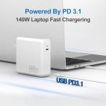 140W USB C Charger for MacBook Pro and Air