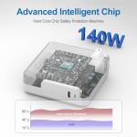 140W USB C Charger for MacBook Pro and Air