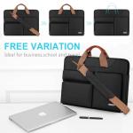Lacdo 360° Laptop Shoulder Bag for MacBook