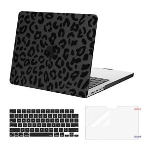 MOSISO Leopard Print MacBook Pro 14 Inch Case